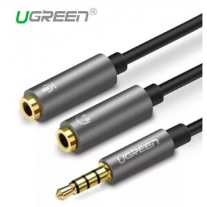 UGREEN 30619 3.5mm Male to Dual 3.5 mm Female Headphone Splitter