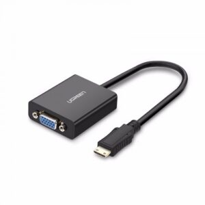 Ugreen Mini HDMI to VGA+3.5mm Audio+Micro USB converter #40217