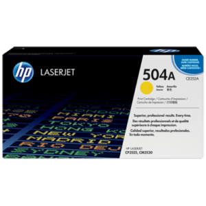 HP 504A Yellow Original LaserJet Toner Cartridge