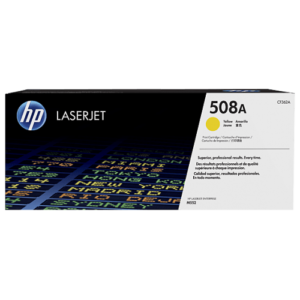 HP 508A Yellow Original LaserJet Toner (For CLJ M553N, DN)