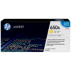 HP 650A Yellow Original LaserJet Toner (For CLJ CP5525N, DN)