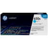 HP 650A Cyan Original LaserJet Toner (For CLJ CP5525N, DN)