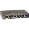 Netgear GS108T 8-Port POE(1-Port PoE) ProSafe Gigabit Manage Switch