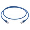 R&M Cat 6 PC C6 U/UTP 4P LSZH 1 Meter Blue Patch Cord