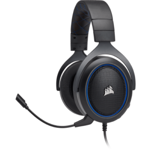 Corsair HS50 Pro Stereo 3.5mm Gaming Headphone (Blue)