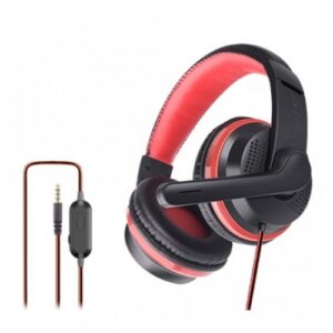 OVLENG OV-P6 3.5mm Stereo LED Light Gaming Headphone Black-Red