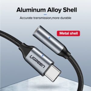 UGreen 30632 Type C to 3.5mm Female cable 10CM
