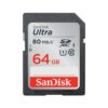 Sandisk 64GB SDHC Class-10 Memory Card 100MBPS (SDSDUNC-064G-GN6IN)