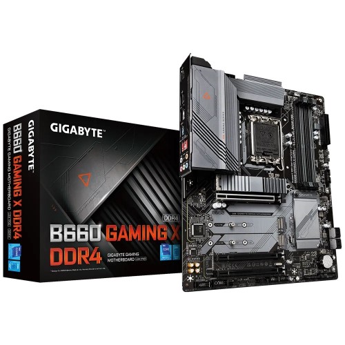 GIGABYTE B660 GAMING X AX DDR4 ATX 12TH GEN INTEL MOTHERBOARD GIGABYTE B660 GAMING X AX DDR4