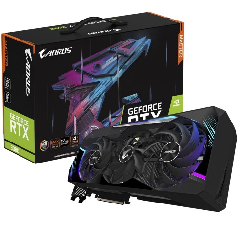 Gigabyte AORUS GeForce RTX 3080 MASTER 12GB GDDR6X Graphics Card Gigabyte AORUS GeForce RTX 3080 MASTER