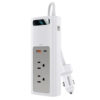 Baseus CRNBQ-02 In-car Inverter 150W Power Strip (110V USJP)