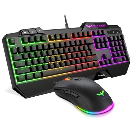 HAVIT HV-KB558CM Gaming Keyboard & Mouse Combo (3) HAVIT HV-KB558CM Gaming Keyboard & Mouse Combo