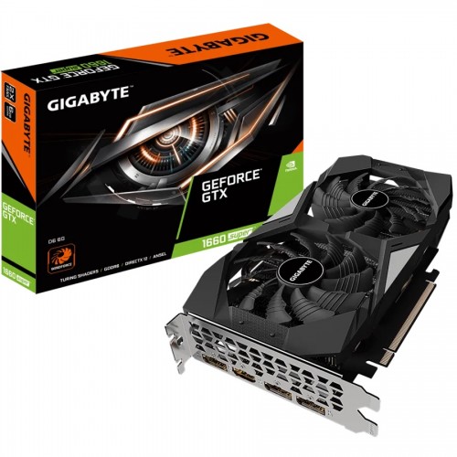 GIGABYTE GeForce GTX 1660 SUPER D6 6GB GDDR6 Graphics Card GIGABYTE GeForce GTX 1660 SUPER D6 6GB Graphics Card