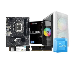 Intel Core I3-12100 BIOSTAR H610MH 8GB RAM 250GB SSD BUDGET PC