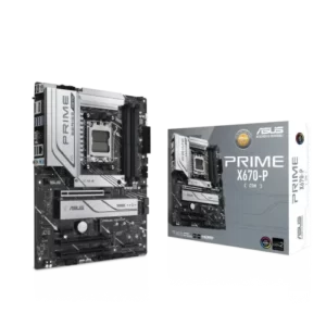 Asus PRIME X670-P-CSM DDR5 AM5 ATX Motherboard